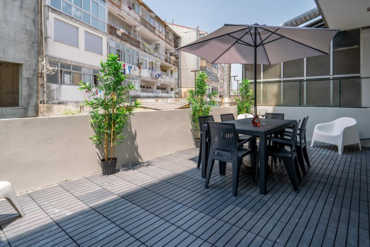 Host Wise - Modern Flats With Stunning Terrace Or Balcony - Central Location Порту Екстер'єр фото