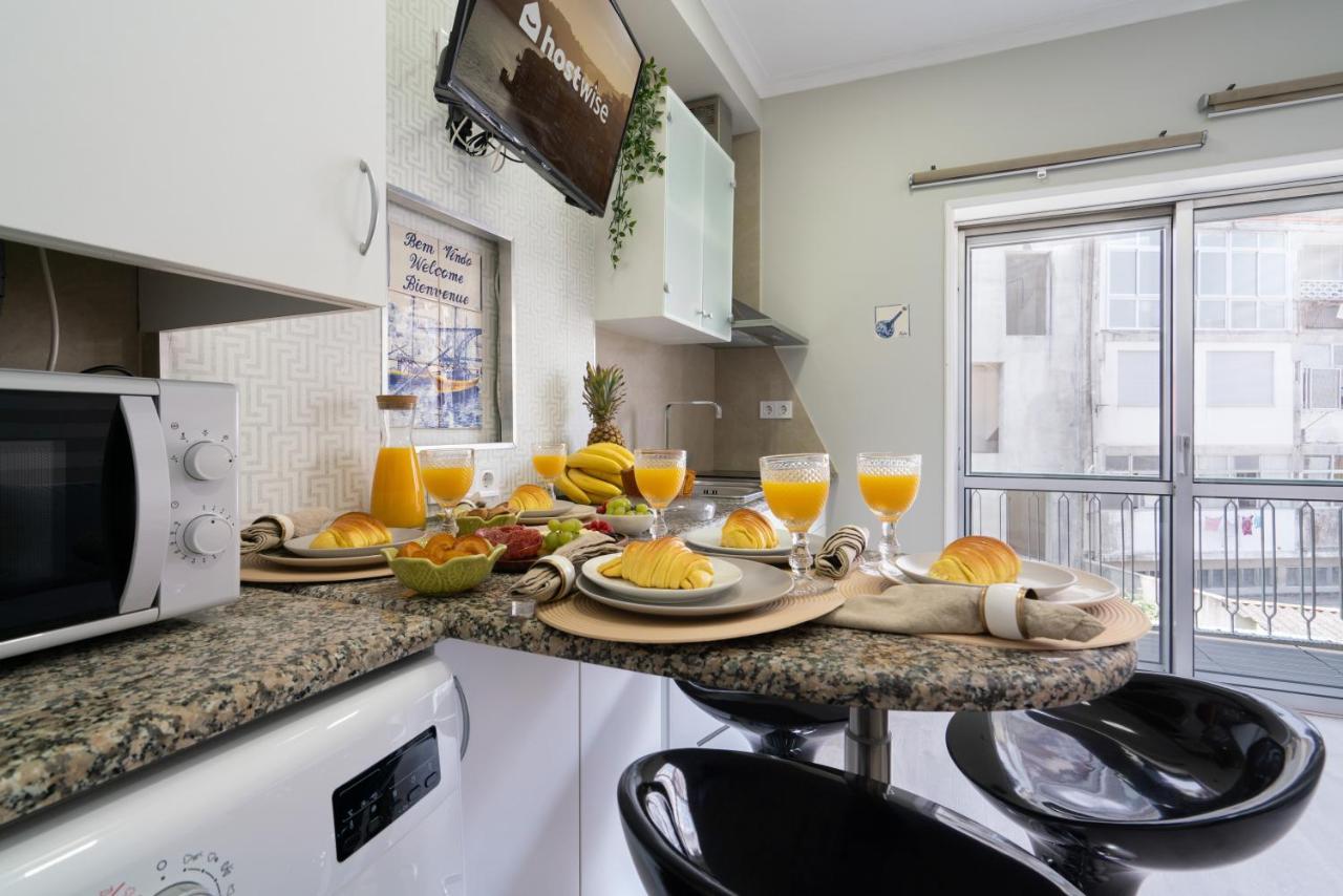 Host Wise - Modern Flats With Stunning Terrace Or Balcony - Central Location Порту Екстер'єр фото
